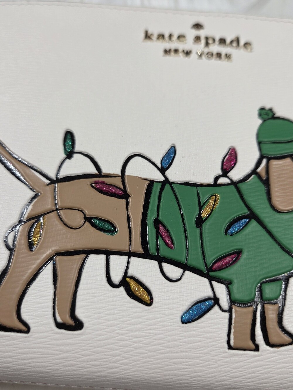 Rare Kate Spade Claude Medium Dachshund Wristlet - Picture 5 of 10